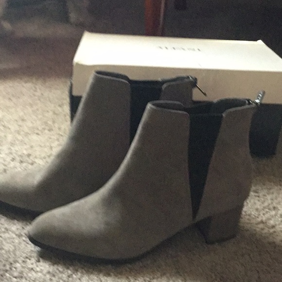 Suede Booties - Picture 2 of 5
